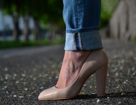 Beige Mango Pumps | I love My Boyfr... | Style my Fashion