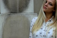 gemusterte Bluse mit Leopardenköpfen | Leopard Faces | Style my Fashion