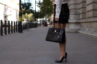 schwarze High Heel Pumps | Leopard Faces | Style my Fashion