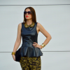 Camo&Black Peplum | Style my Fashion