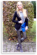 silver leggins with snake boots | Style my Fashion