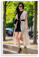 Semi-casual black dress | Style my Fashion
