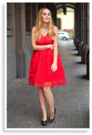 Lace in Red | Style my Fashion
