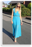 Blue Maxi Dress | Style my Fashion