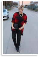 Red black checked | Style my Fashion