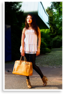 A girl and a bag :-) | Style my Fashion