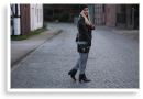 outfit lederjacke und sweatpants | Style my Fashion