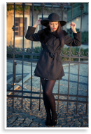 Black coat | Style my Fashion